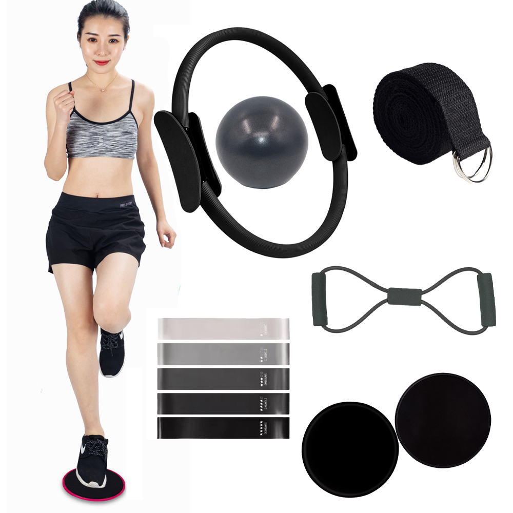 Pilates Yoga Ball Workout - Ensemble d'équipements pour Pilates, accessoires d'entraînement,