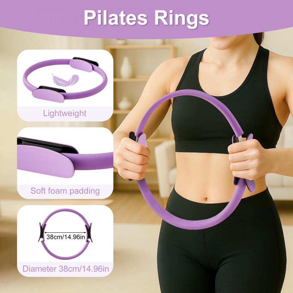 Pilates Yoga Ring - Femmes Yoga Fitness anneau cercle Pilates