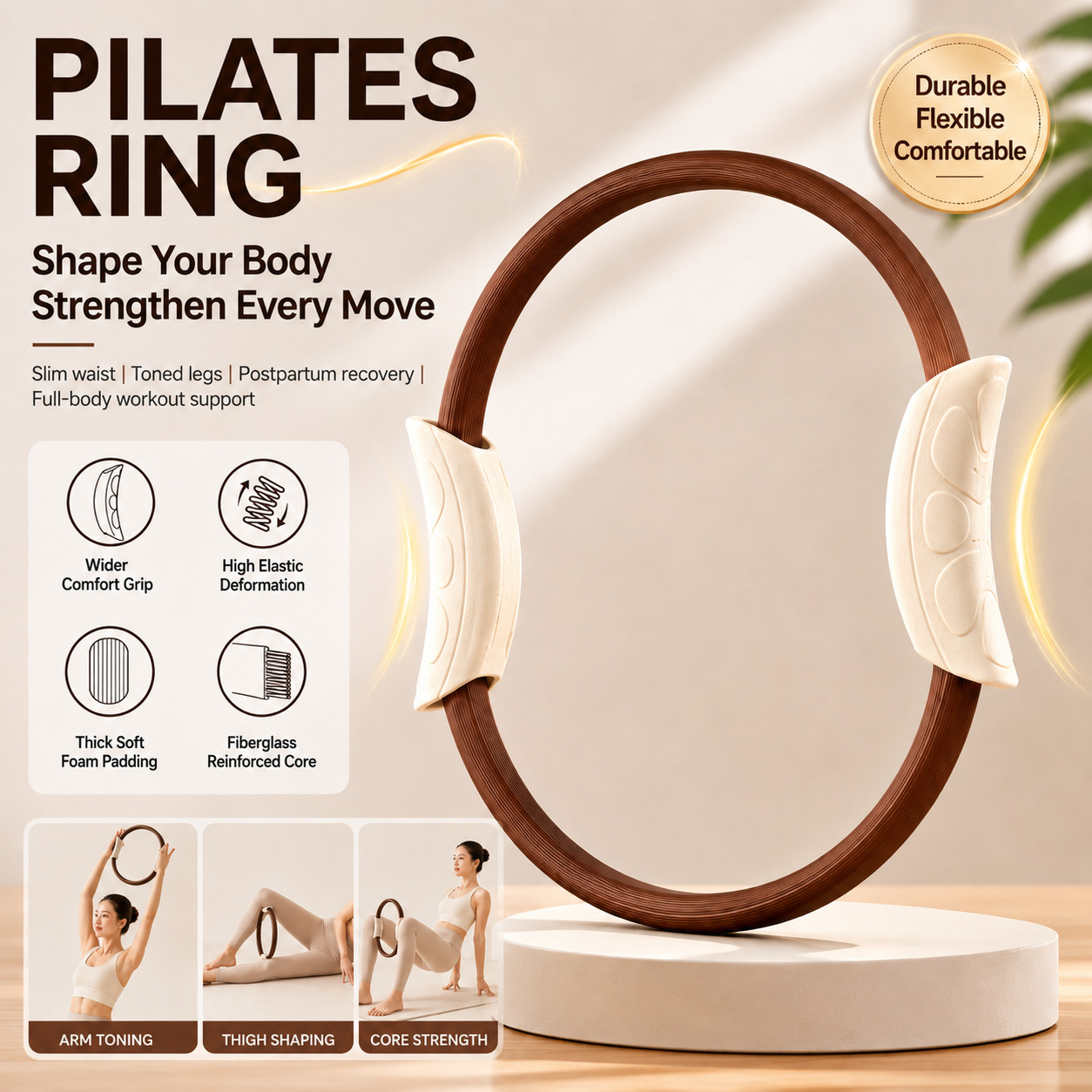 Pilates Yoga Ring - Anneau de Pilates, Anneau de Yoga,