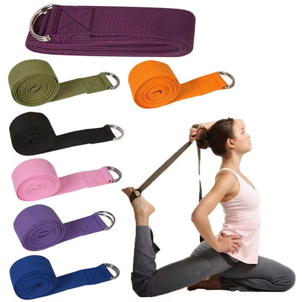 Pilates Yoga Ring - Sangle de yoga sportive de 180cm,