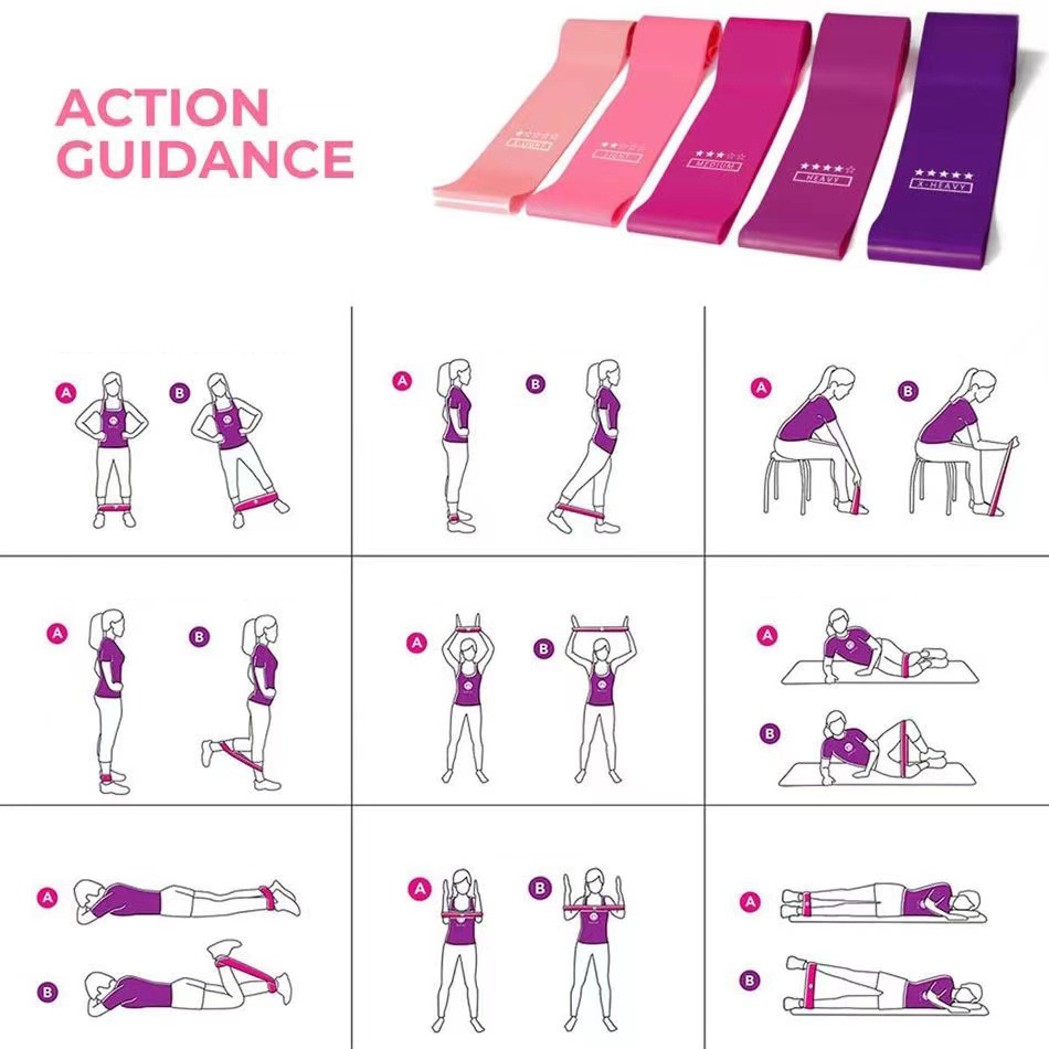 Ensembles de bandes de résista - Pilates Yoga Workout At Home avis et prix