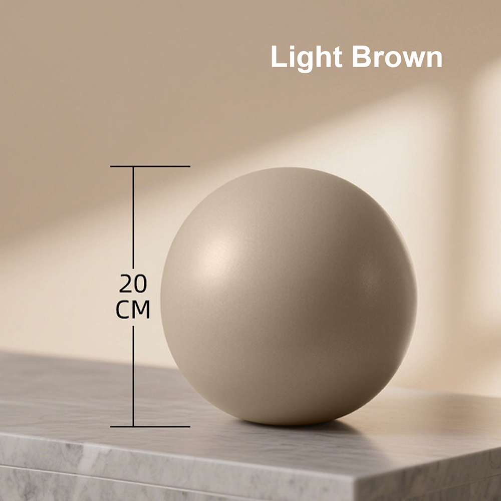Ballon d'exercice mat de 20 cm - Pilates Yoga Ball Workout avis et prix