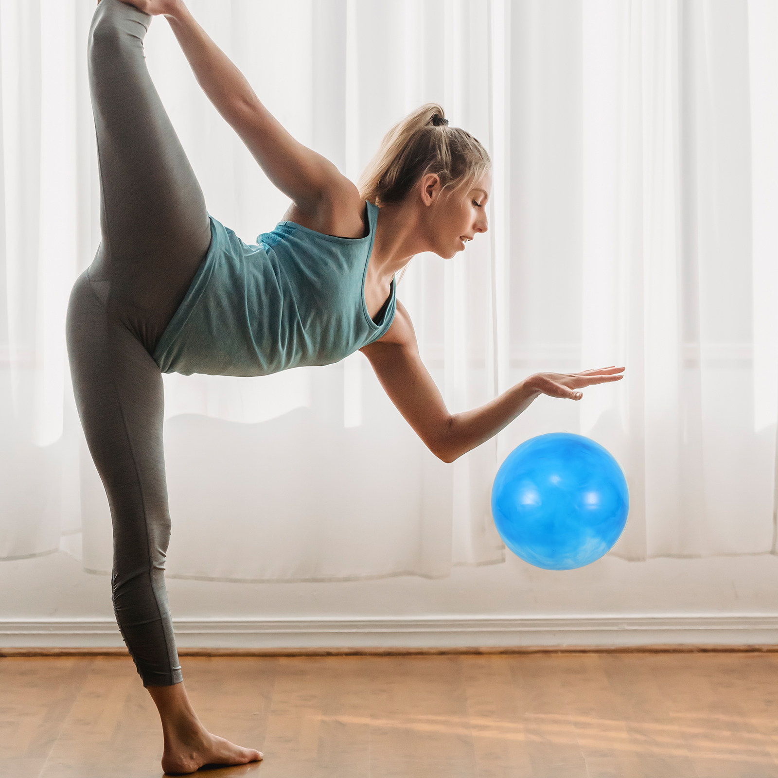 Ballon de Pilates coloré de 25 - Pilates Yoga Ball Workout avis et prix